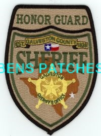 TEXAS,A,GALVESTON COUNTY SHERIFF HONOR GUARD 1